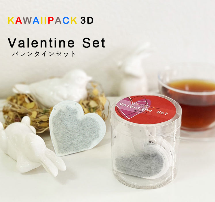 【 kawaiipack 3D バレンタインセット 3個入 】
